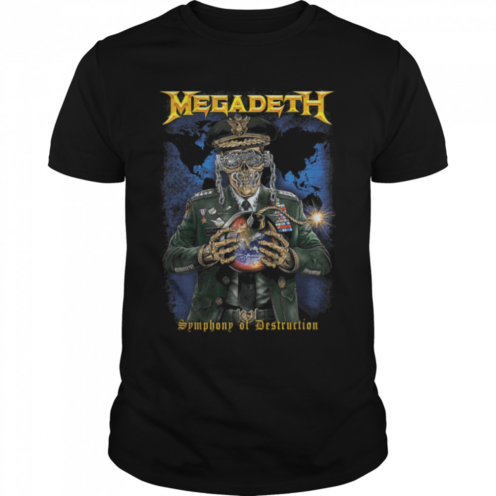 Megadeth – Vic Earth Bomb T- B09JL9VBGR Classic Men's T-shirt
