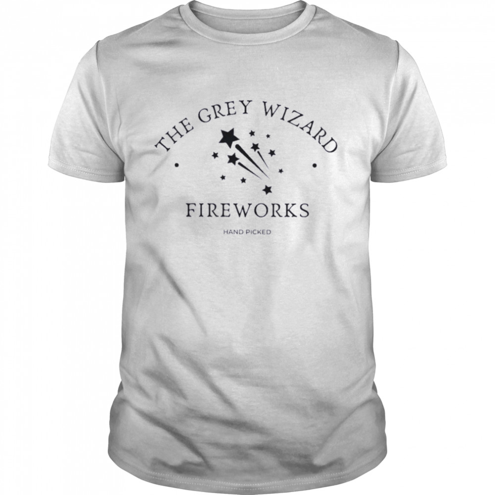 The Grey Wizard Fireworks T- Classic Men's T-shirt