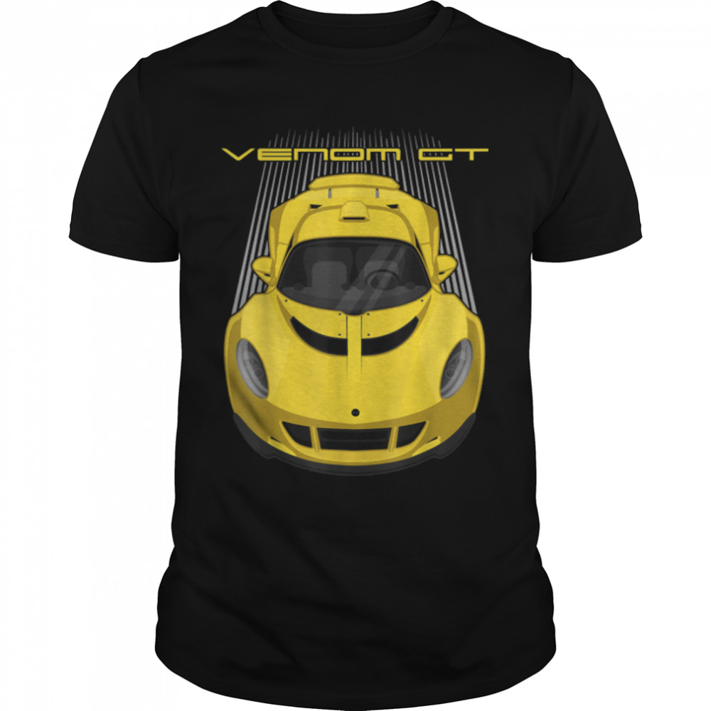 Hennessey Venoms Yellow T-Shirt B09VWYBL5Y