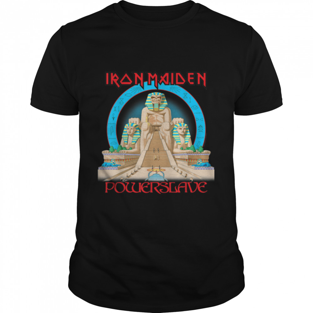 Iron Maiden - Legacy Collection Powerslave World Tour T-Shirt B09WZMHDTN