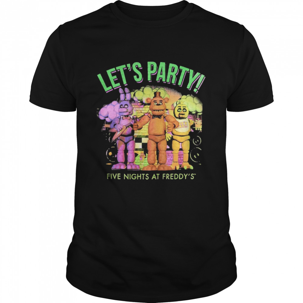 Let’s Party Fnaf Security Breach shirt