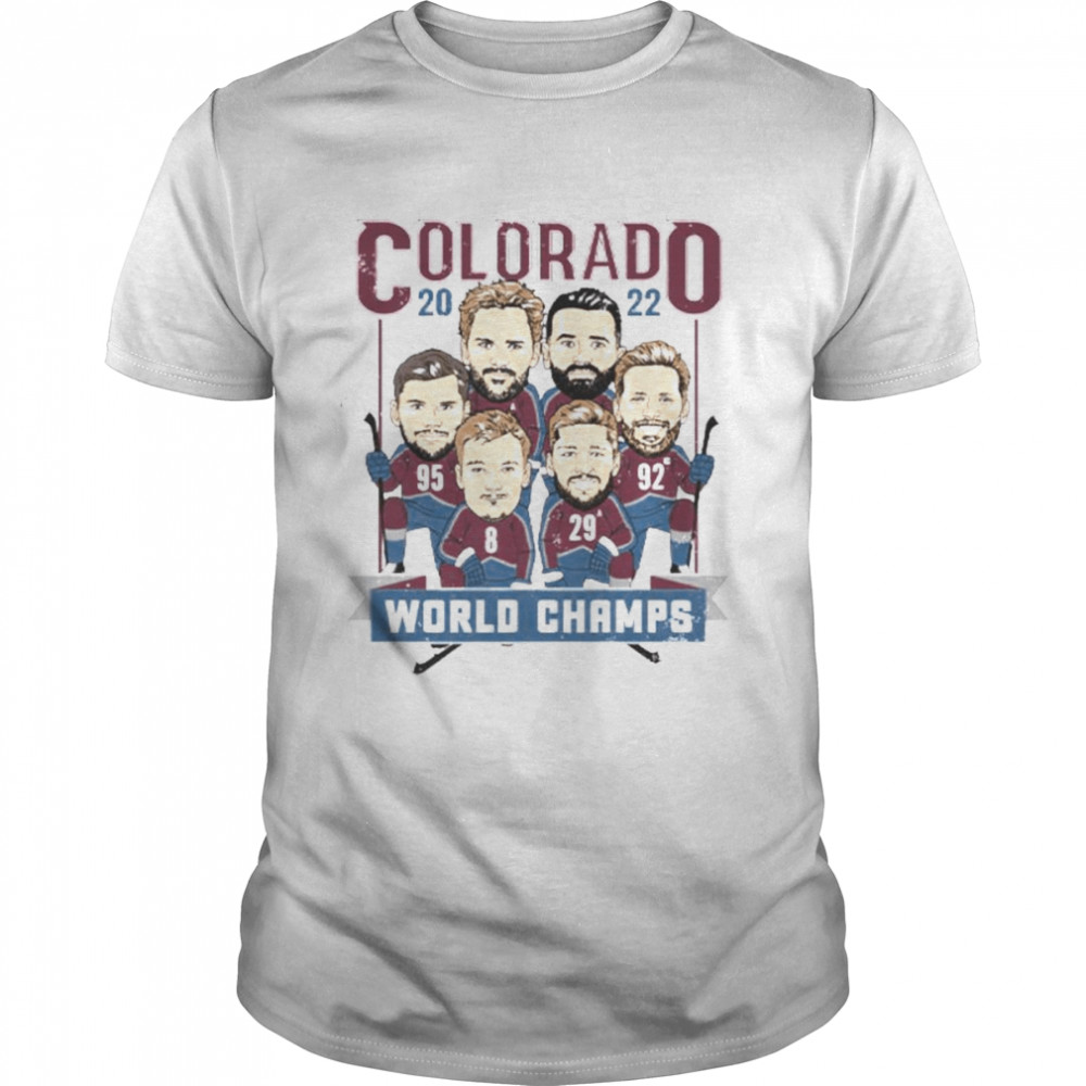 Colorado World Champs Caricatures 2022 Shirt
