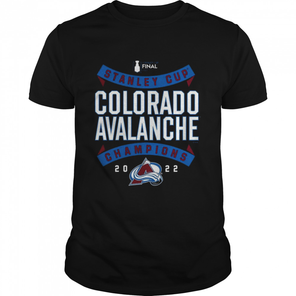 Stanley Cup Final 2022 Colorado Avalanche Champions T-Shirt