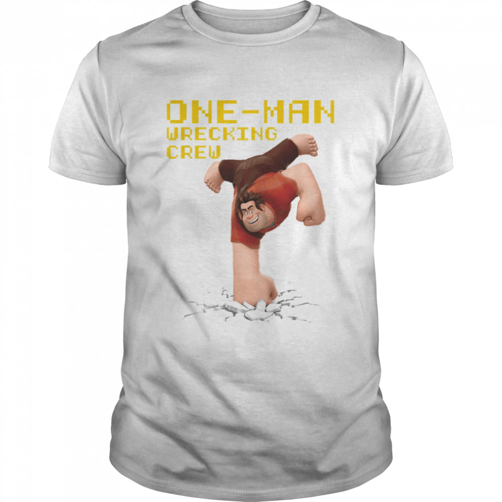 Wreck It Ralph 2 Wrecking Crew Graphic Disney shirt Classic Men's T-shirt