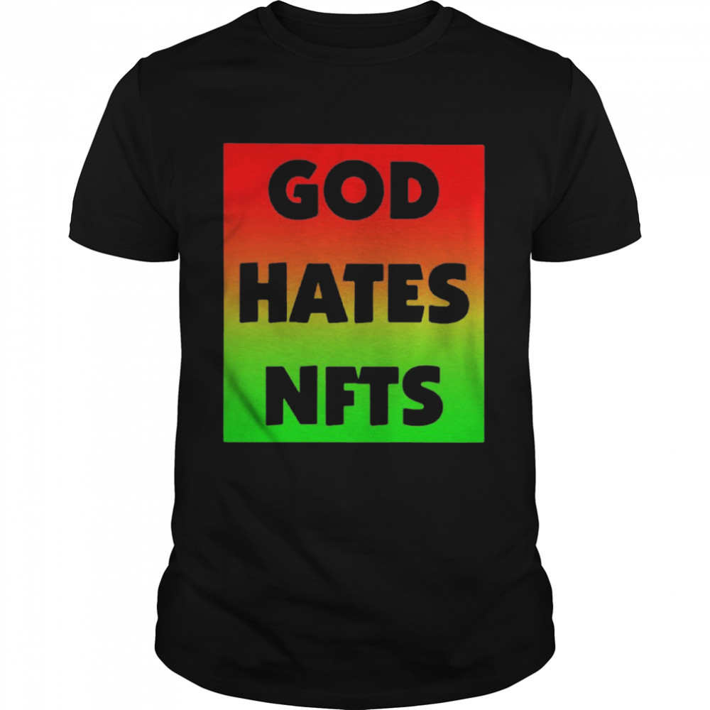 God Hates NFTS Sigmanation  Classic Men's T-shirt