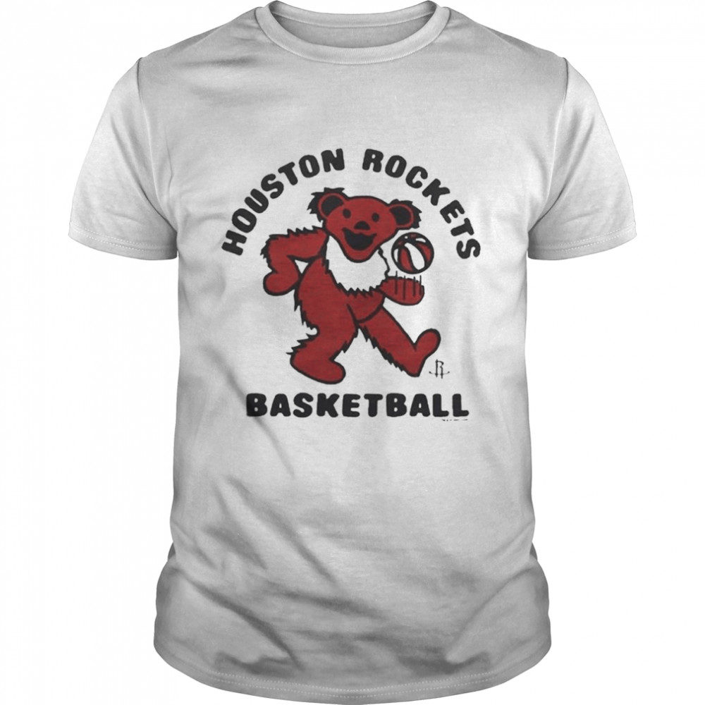 NBA Grateful Dead Houston Rockets Basketball Shirt