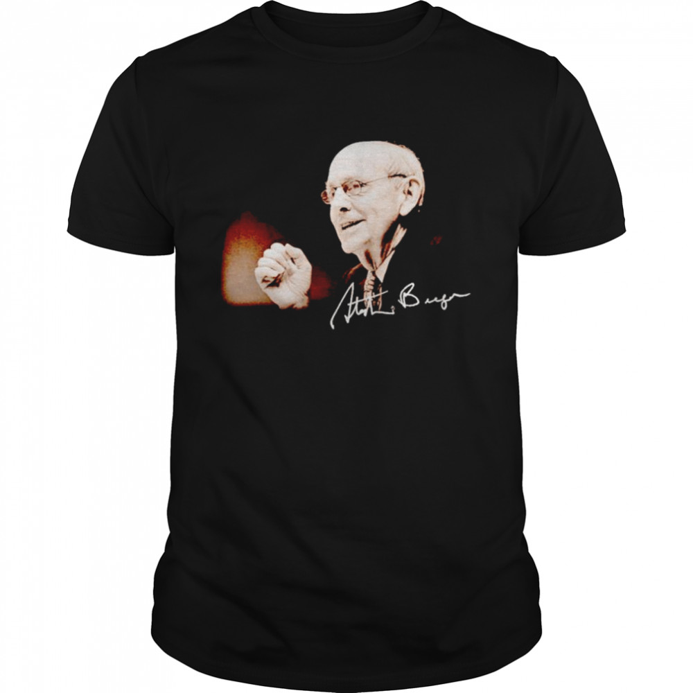 Stephen Breyer signature shirt