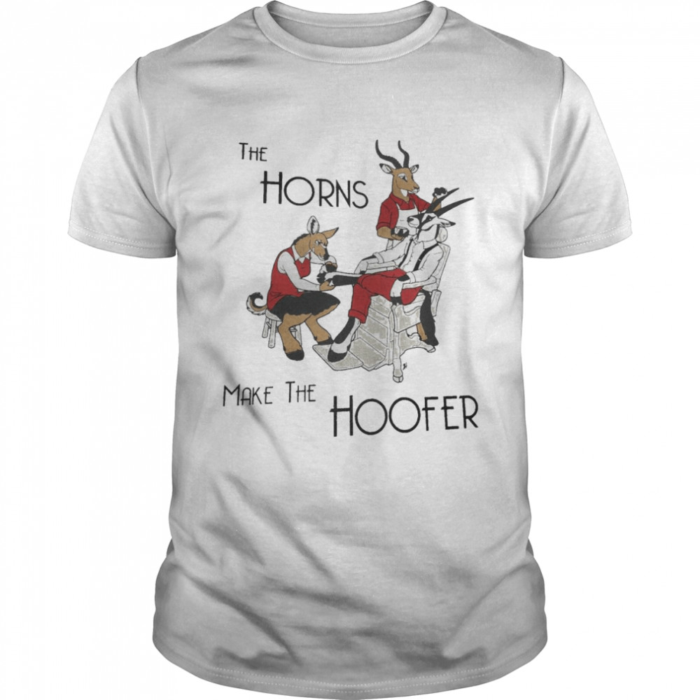 The Horns Make The Hoofer  Classic Men's T-shirt