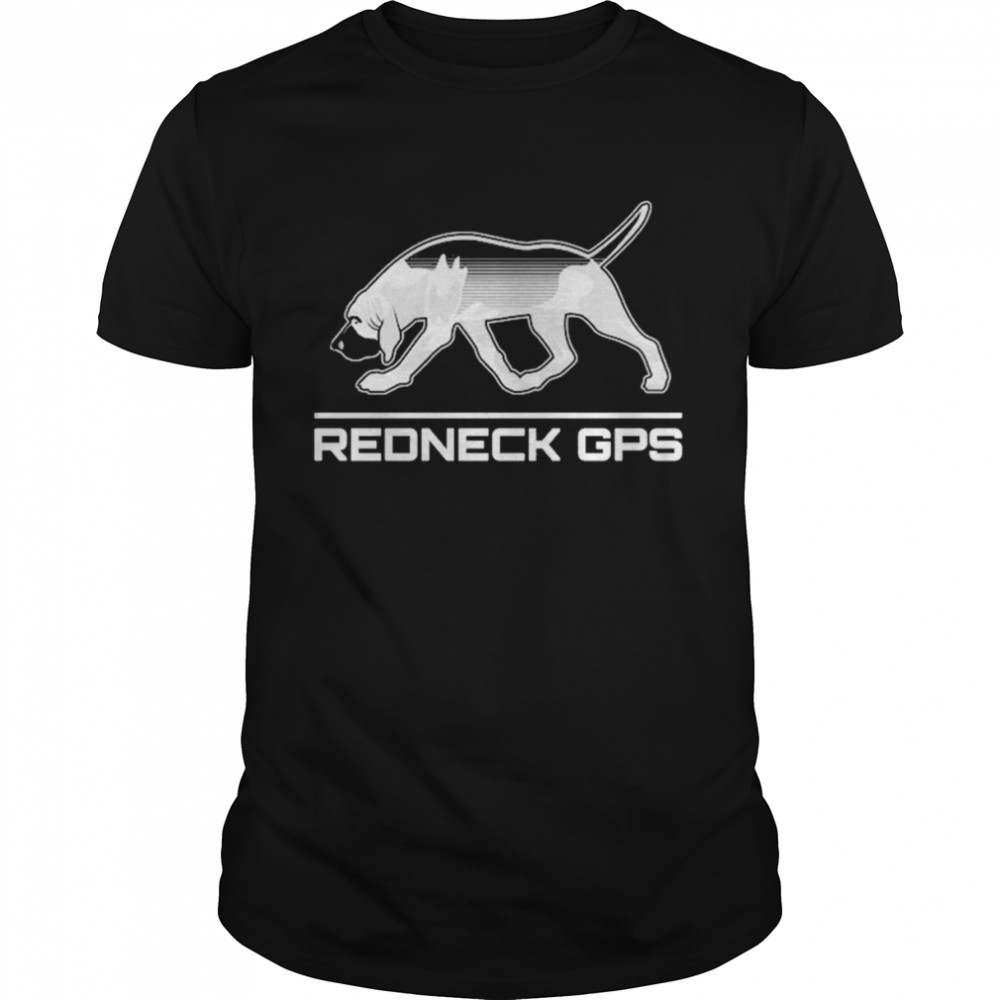 Bloodhound Dog Tracking Reckneck Gps Pullover Shirt
