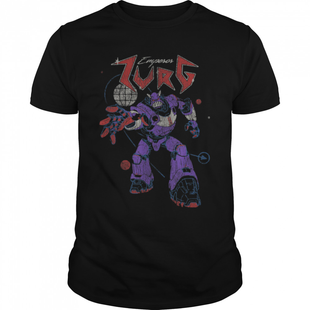 Disney Pixar Lightyear Emperor Zurg Retro Metal Poster T- B09XGX8PX7 Classic Men's T-shirt