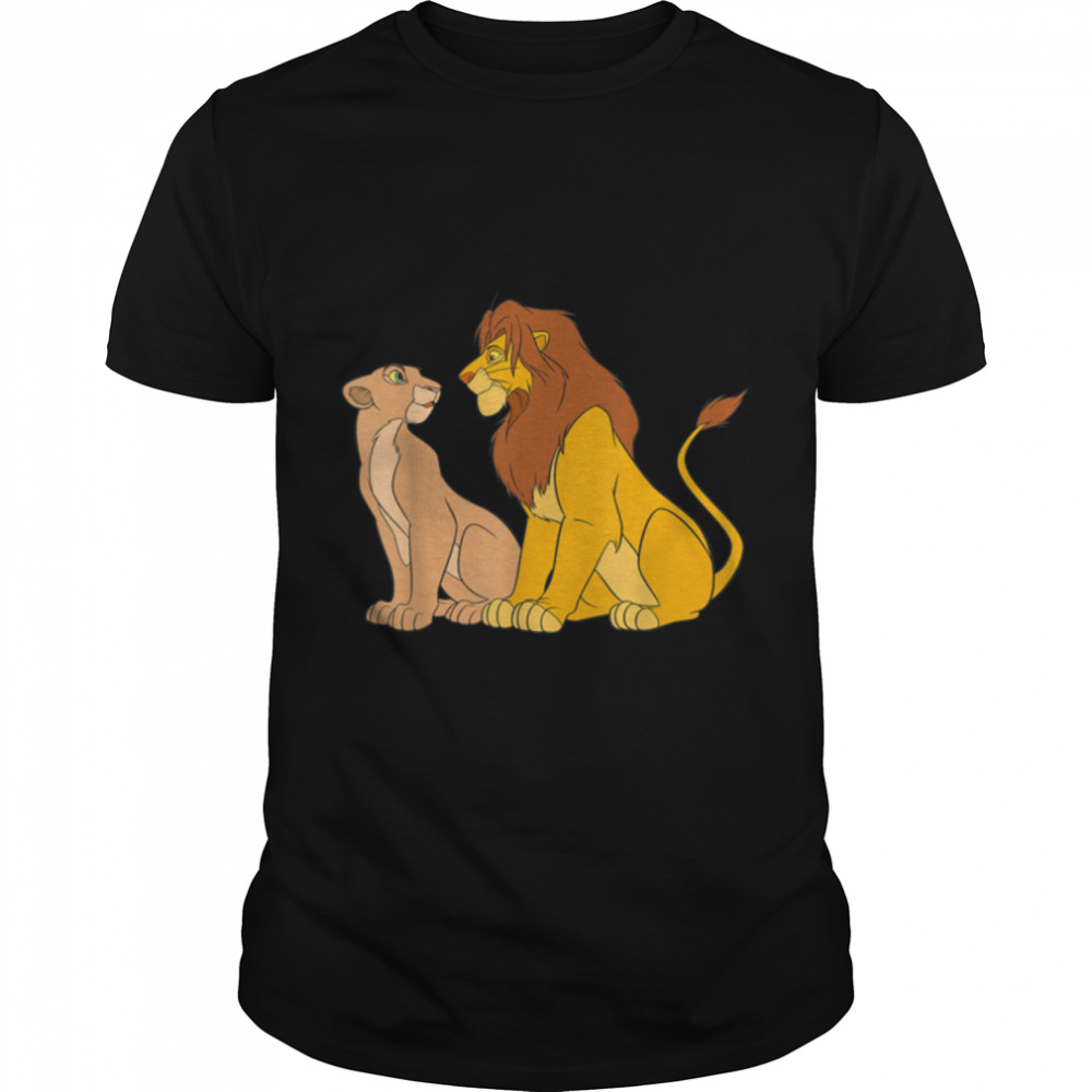 Disney The Lion King Adult Simba and Nala Together T- T- B07MBR87N1 Classic Men's T-shirt