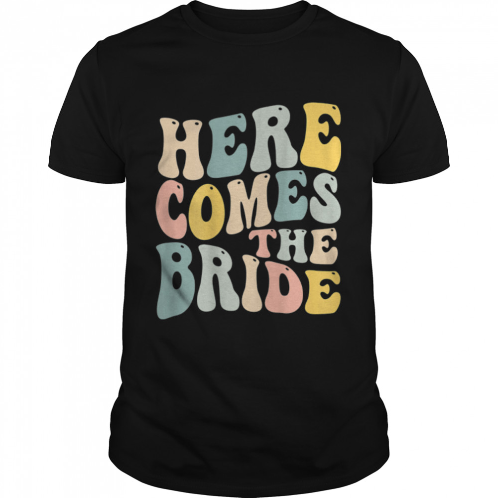Here Comes The Bride Aesthetic Trend T- B09X1G2MWB Classic Men's T-shirt