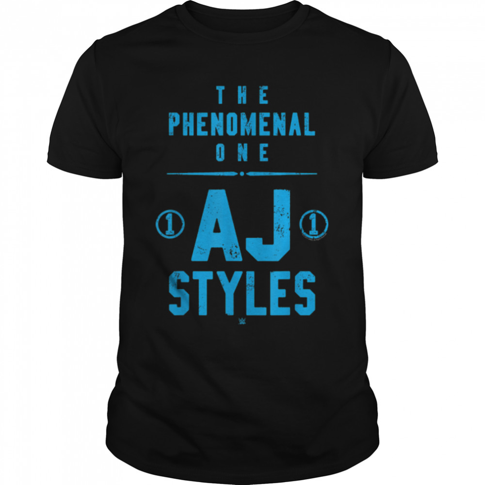 WWE The Phenomenal AJ Styles Fight Type T- B07P8FSN4M Classic Men's T-shirt