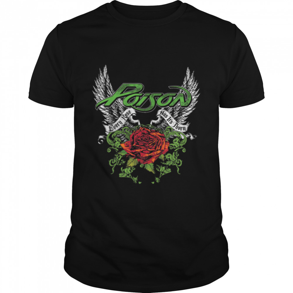 Poison - Thorns & Wings T-Shirt B07KVKF7WZ