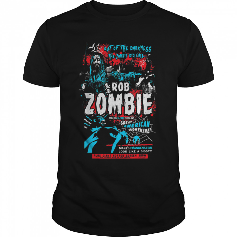 Rob Zombie – Zombie Call T- B09FYP2BBV Classic Men's T-shirt