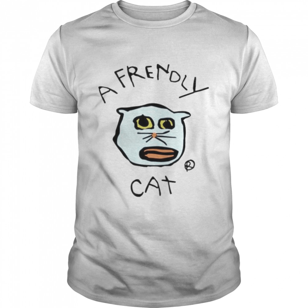 Best a frendly cat shirt Classic Men's T-shirt