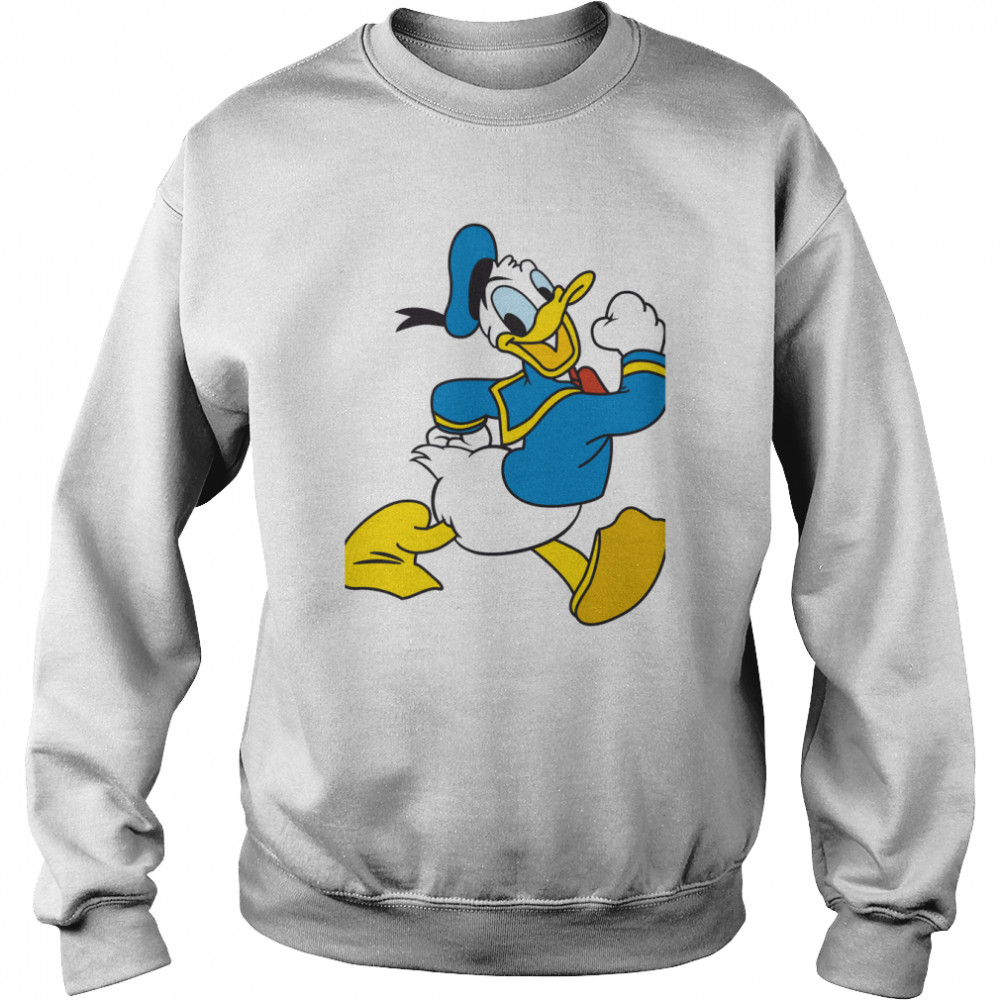 ,happy cute Donald Duck Donald Duck family  Donald Duck illustration  Classic T- Unisex Sweatshirt