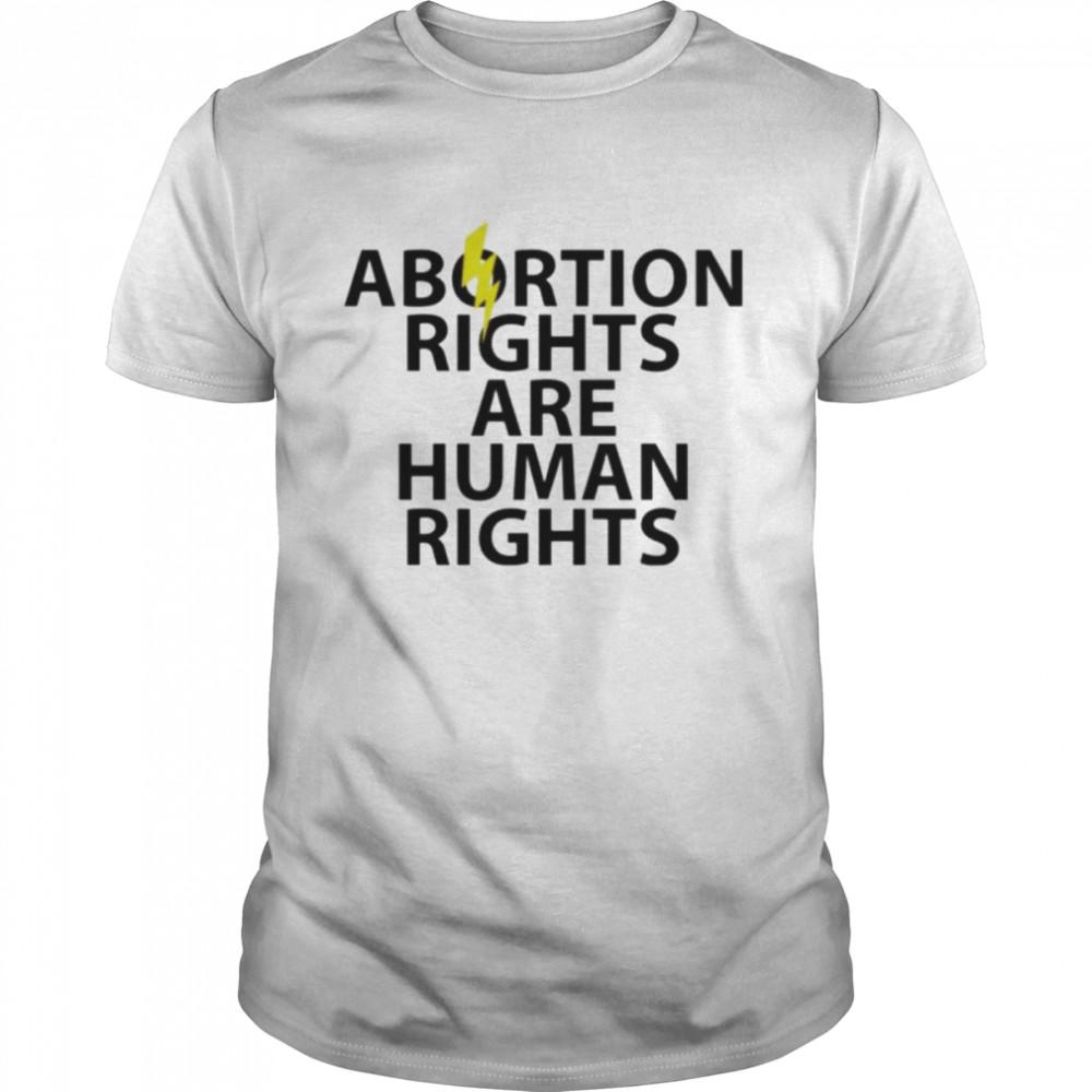 Pittsburgh Thunderbirds Abortion Rights Are Human Rights Shirt