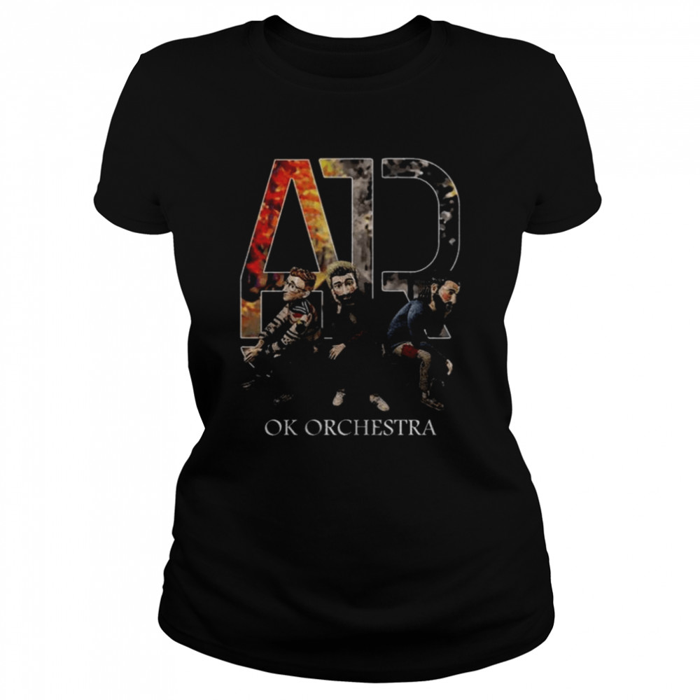 Ajr band ok orchestra 2022 tour shirt Classic Women's T-shirt