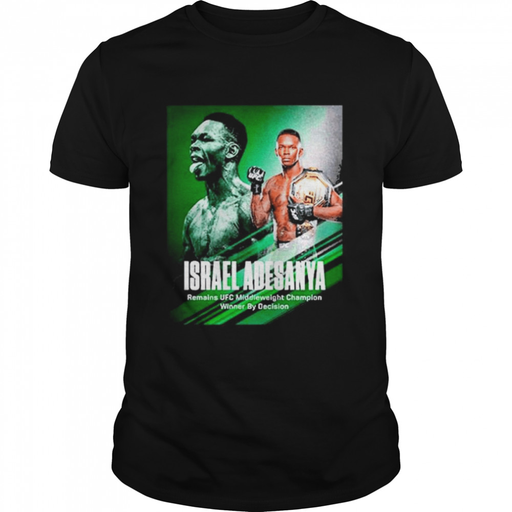 UFC 276 Israel Adesanya UFC Middleweight Champions Winner The King Of The Middleweight Division  Classic Men's T-shirt
