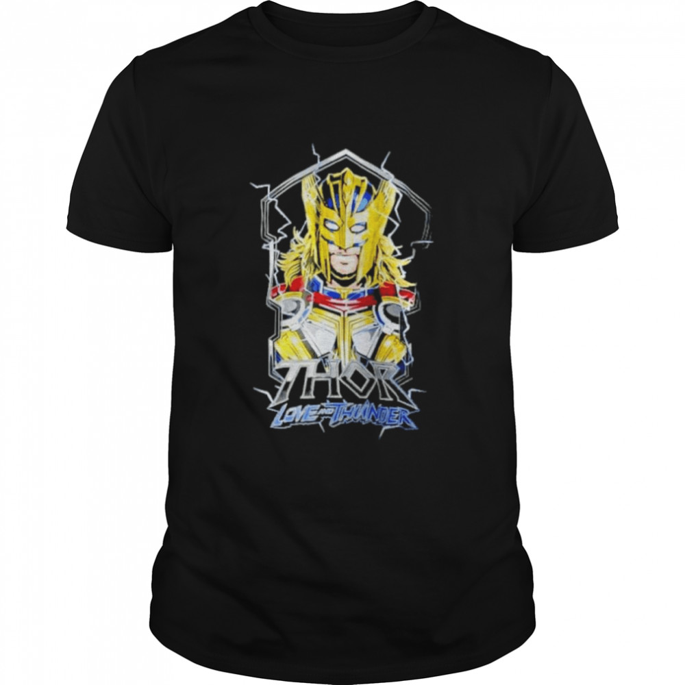 Vintage Thor Love And Thunder  Classic Men's T-shirt