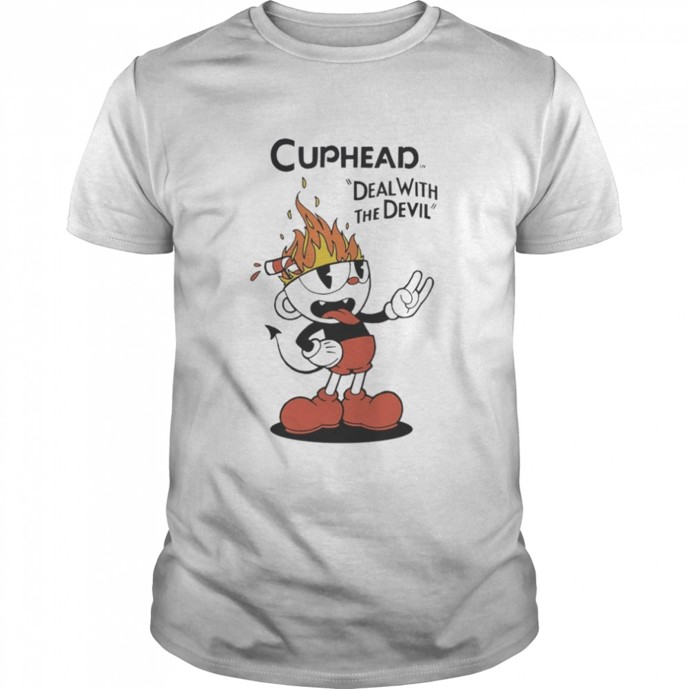 Cuphead Deal with The Devil T- Classic Men's T-shirt