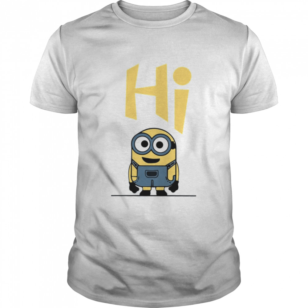 Hi Minions The Rise Of Gru shirt Classic Men's T-shirt