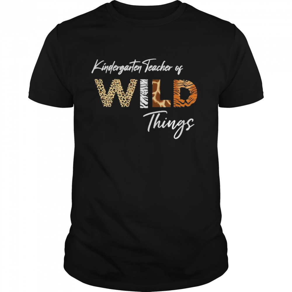 Kindergarten Teacher Of Wild Things  Classic Men's T-shirt