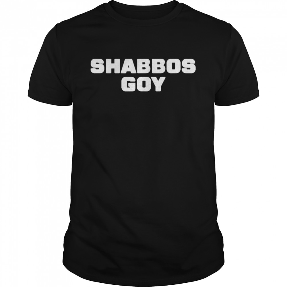 Mens Cool Hebrew Shabbos Goy Israel Jewish  Classic Men's T-shirt