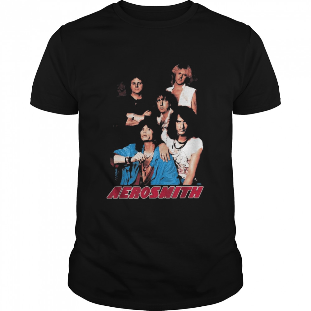 Aerosmith Portrait Design Shirt