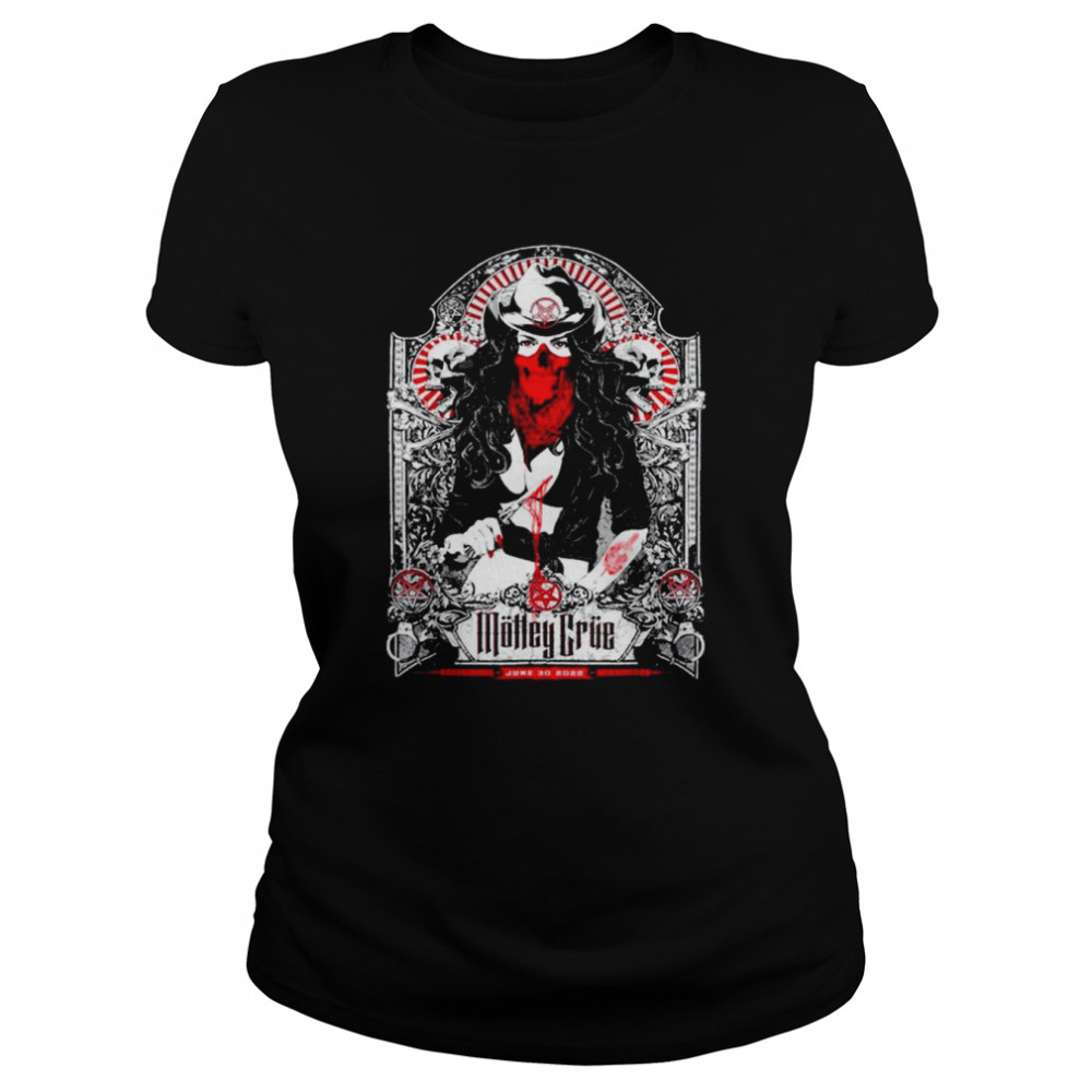 Mötley Crüe – The Stadium Tour Nashville Event  Classic Women's T-shirt