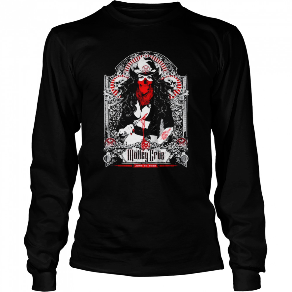 Mötley Crüe – The Stadium Tour Nashville Event  Long Sleeved T-shirt