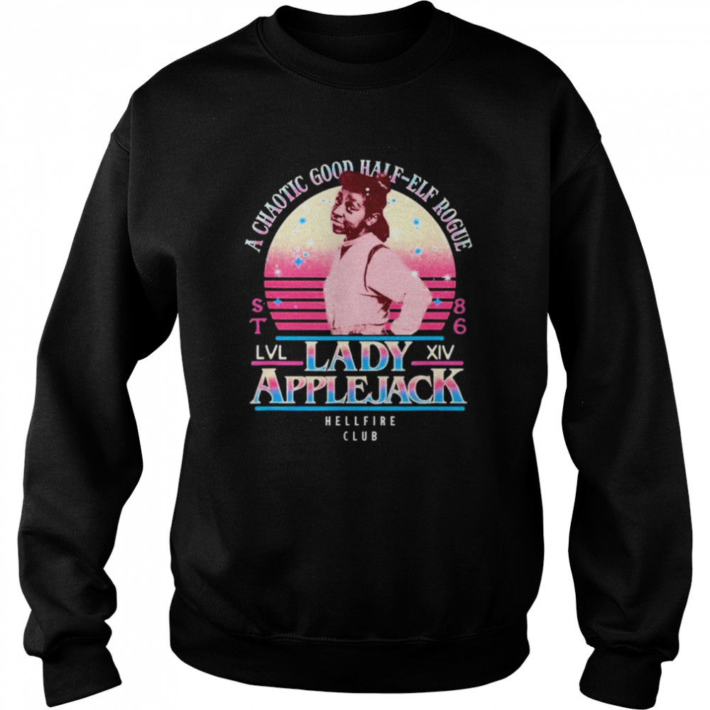 Stranger Things 4 Erica Lady Applejack Hellfire Club Poster  Unisex Sweatshirt