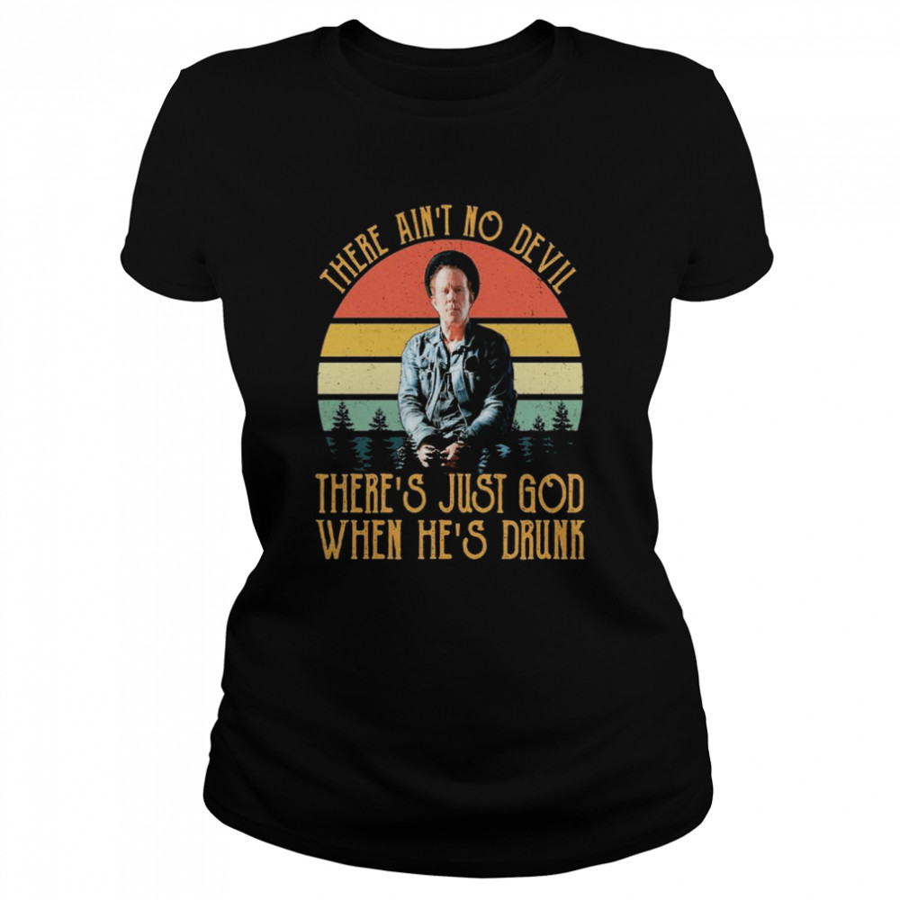 Vintage Retro Tom Waits Music Icons  Classic Women's T-shirt