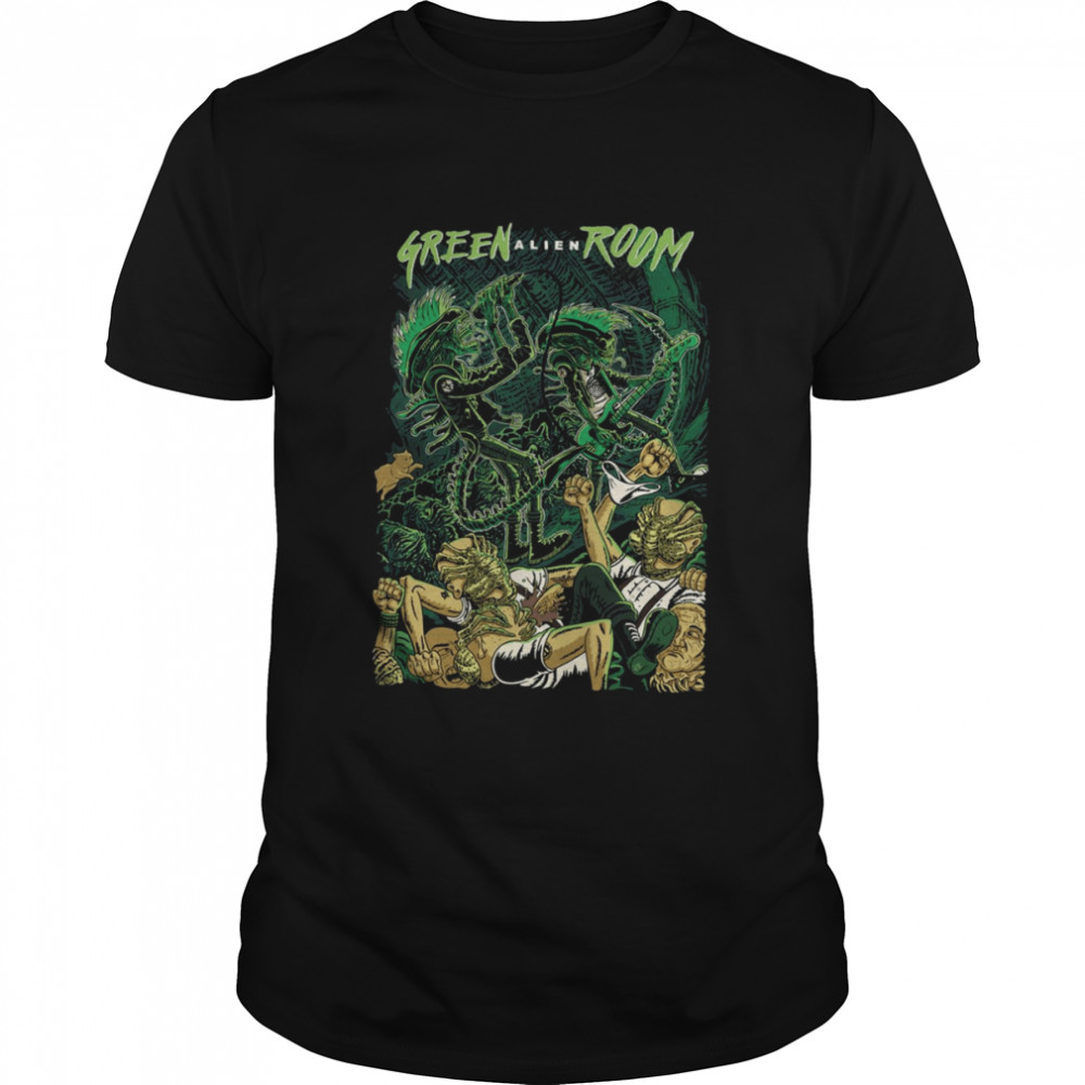 Green Alien Room Dead Kennedys shirt Classic Men's T-shirt